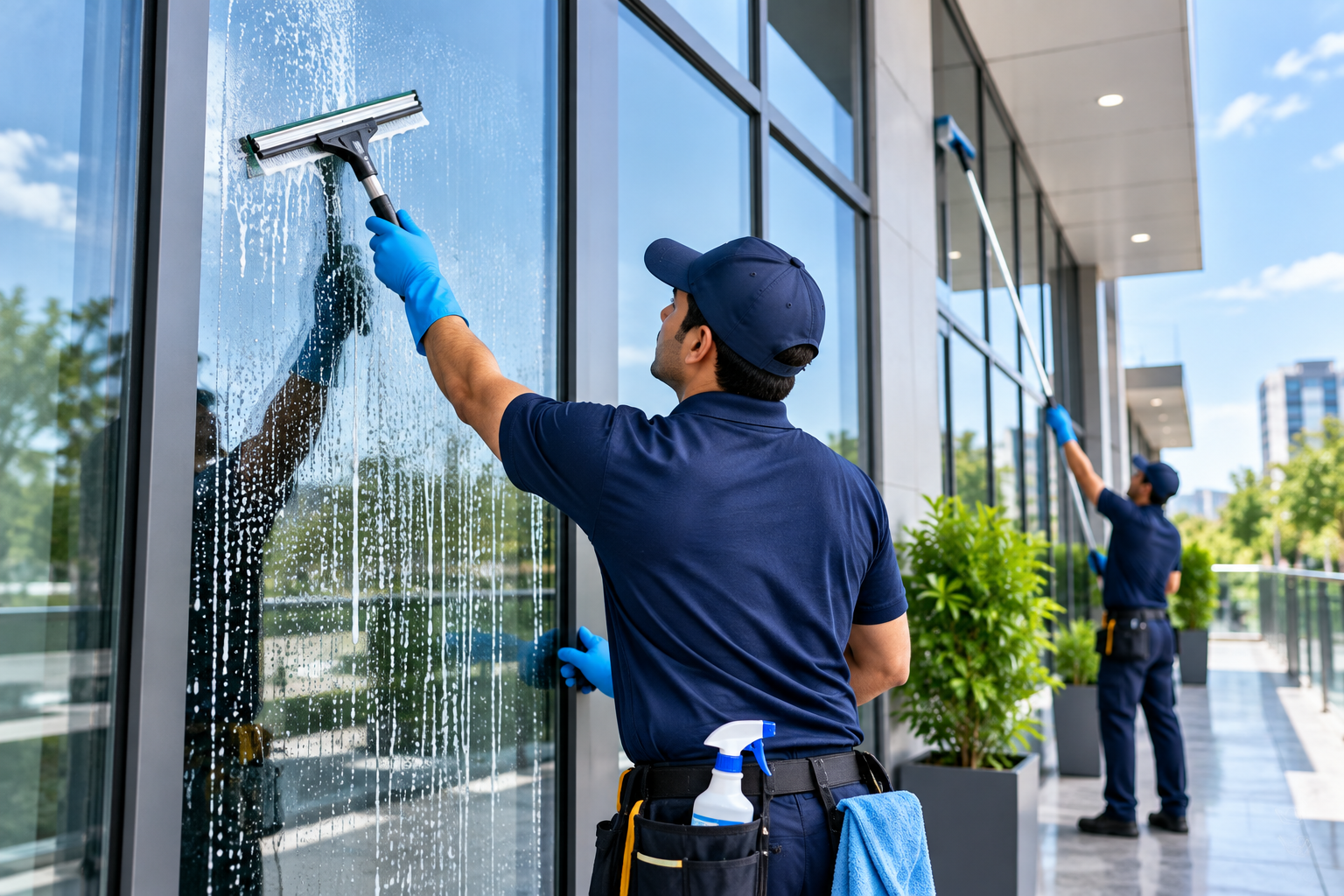 Glass & Exterior Cleaning in C-Scheme, Jaipur