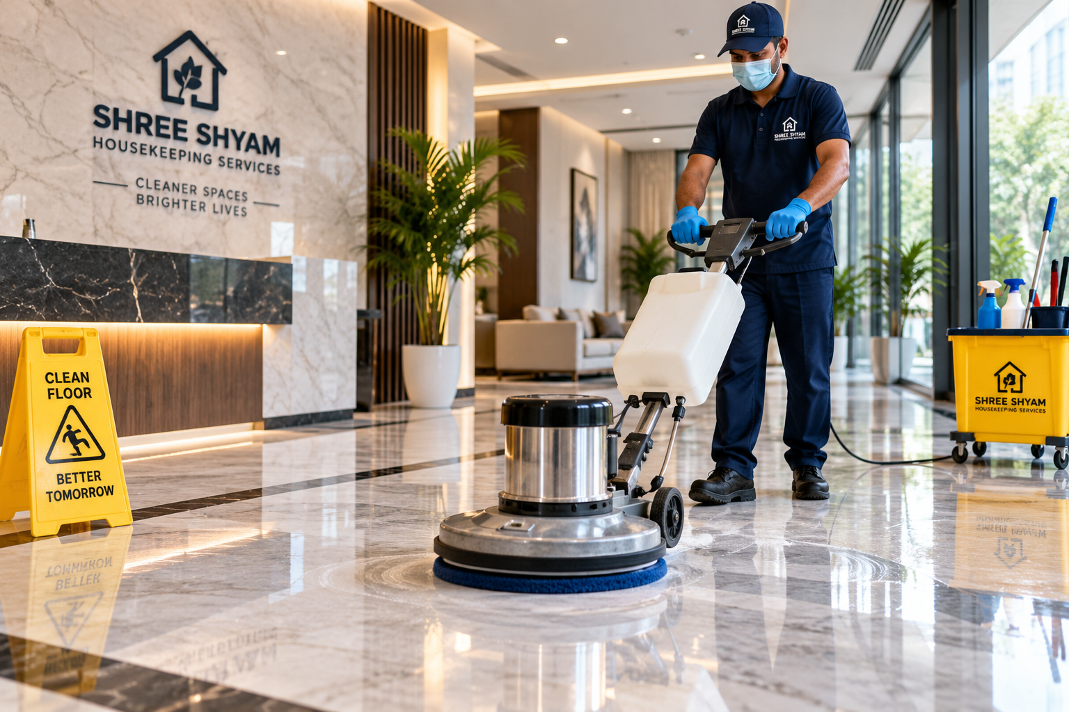 Marble & Floor Polishing in C-Scheme, Jaipur