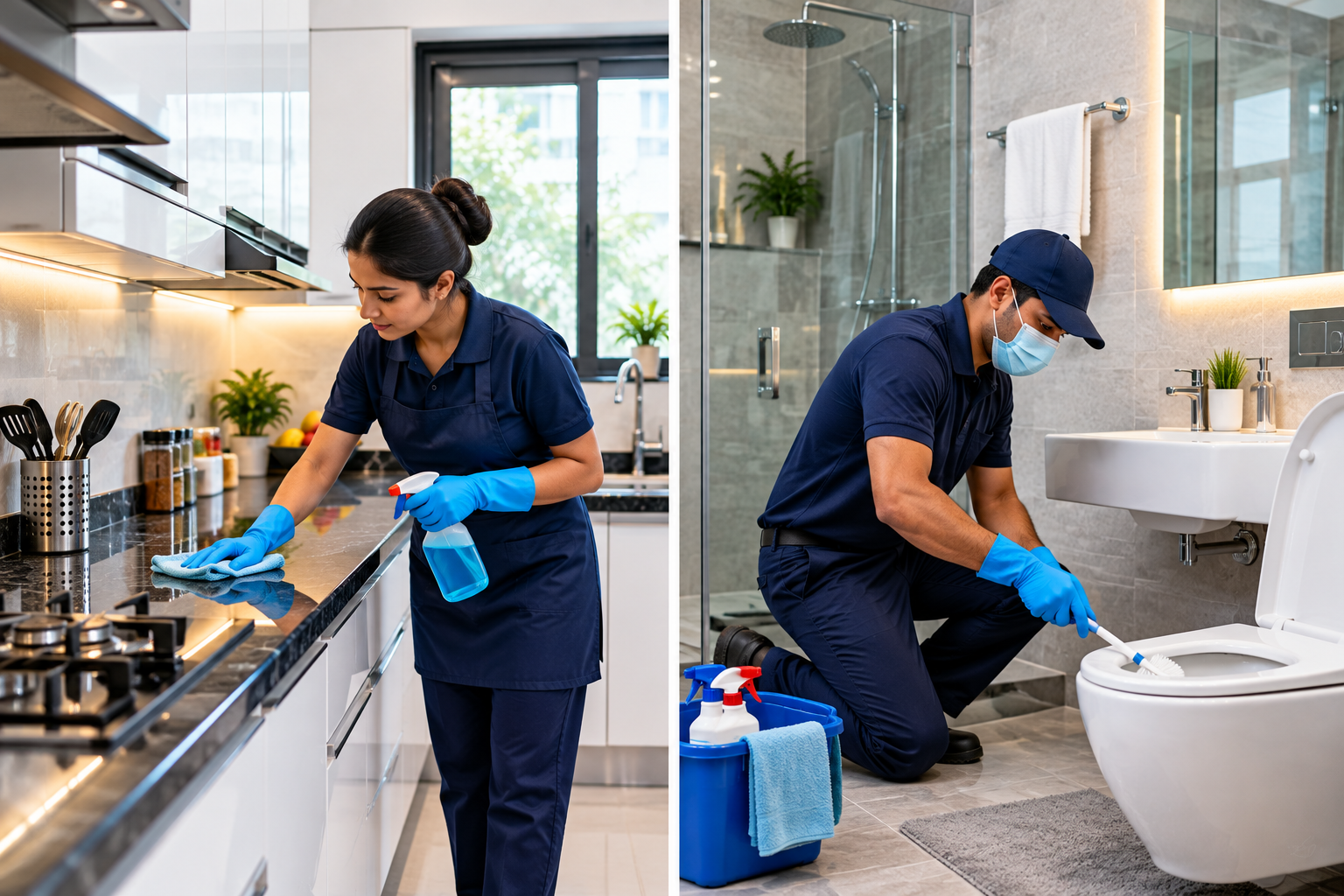 Kitchen & Bathroom Cleaning in C-Scheme, Jaipur