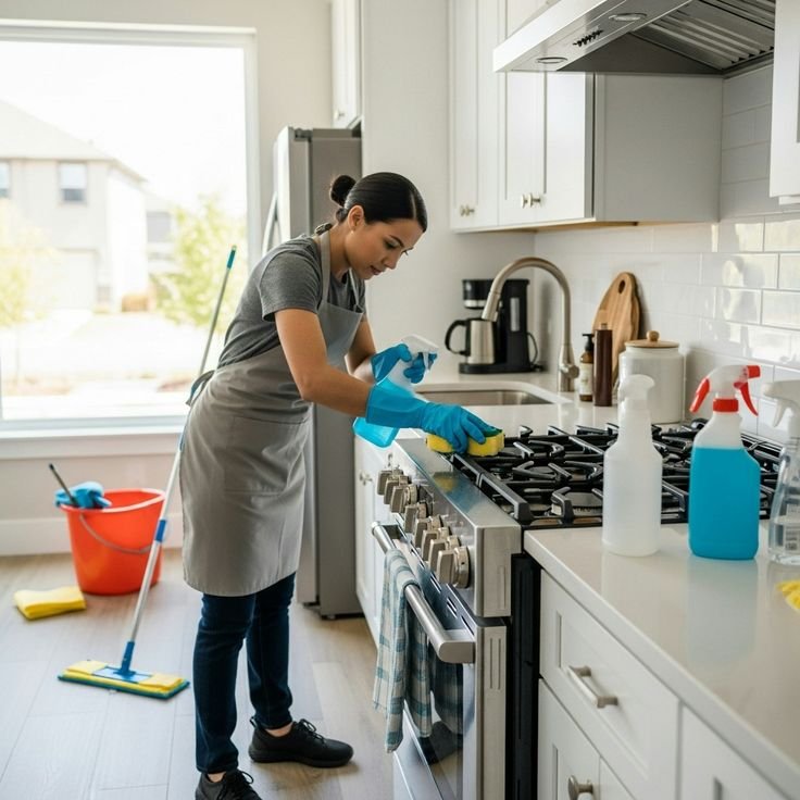 Kitchen Deep Cleaning Services in Jaipur by Shree Shyam Housekeeping Services