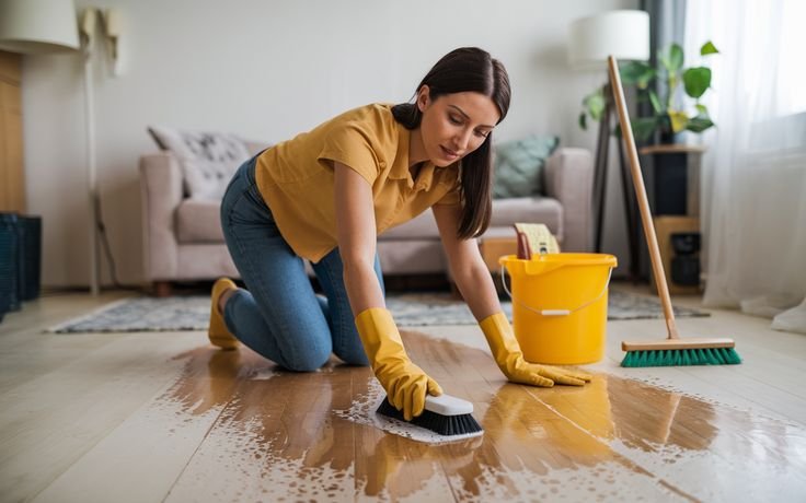 Floor Scrubbing Services in Jaipur by Shree Shyam Housekeeping Services