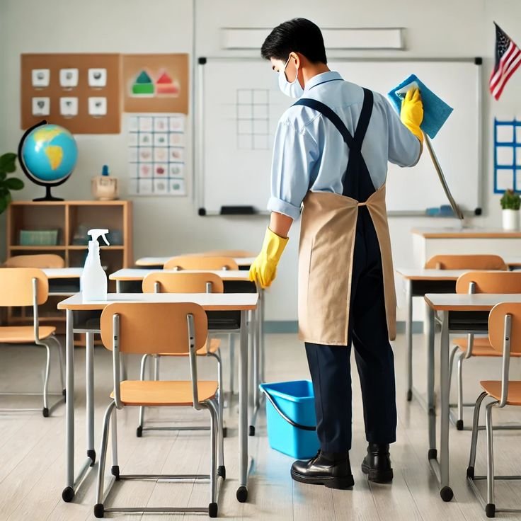 School Cleaning Services in Jaipur by Shree Shyam Housekeeping Services