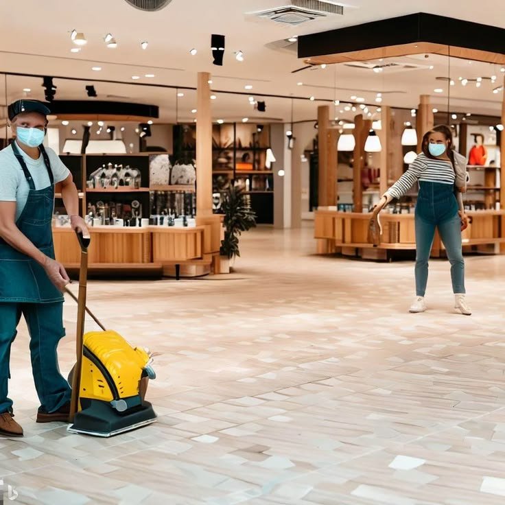 Retail Shop Cleaning Services in Jaipur by Shree Shyam Housekeeping Services