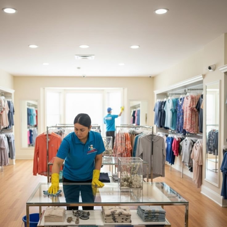 Showroom Cleaning Services in Jaipur by Shree Shyam Housekeeping Services