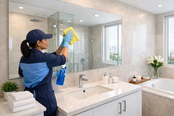 Washroom Cleaning Services in Jaipur by Shree Shyam Housekeeping Services