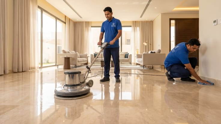 Floor Cleaning Services in Jaipur by Shree Shyam Housekeeping Services